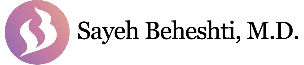 The logo for sayeh beheshti, md.